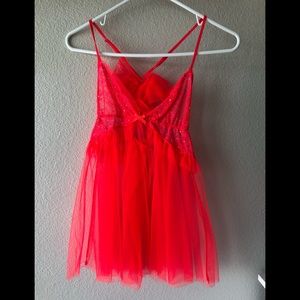 Sexy Tulle Lingerie Slip